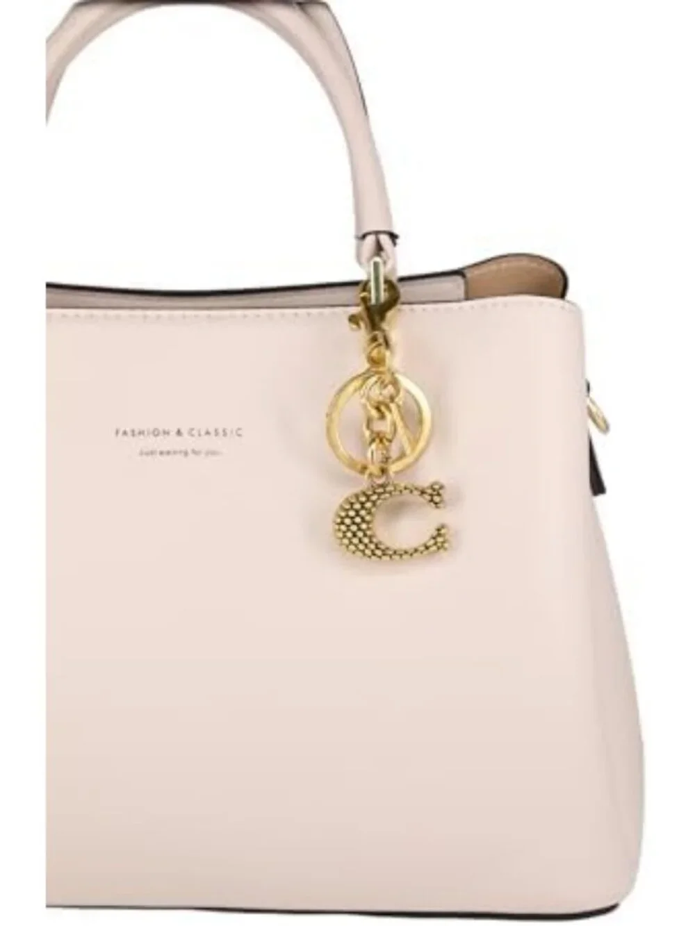 Versatile Bag Chain Charm Set | Decorative Purse Extender & C Charm Accessory